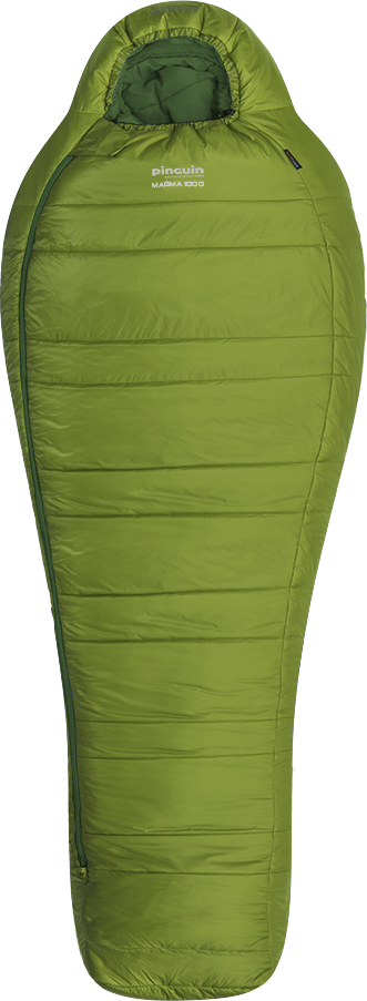 ZImní spacák PINGUIN Magma 1000 zelený Barva: green, Velikost: 175 cm, Zip: Pravá