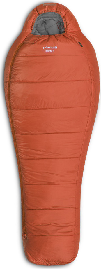Zimní spacák PINGUIN Expert CCS oranžový Barva: orange, Velikost: 185 cm, Zip: Pravá