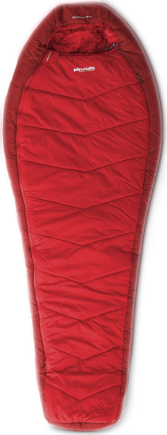 Zimní spacák PINGUIN Comfort PFM červený Barva: red, Velikost: 195 cm, Zip: Pravá