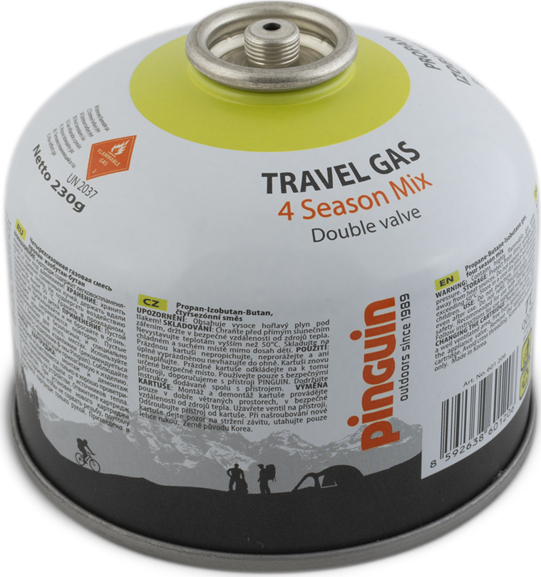 Plynová kartuše PINGUIN Travel Gas 230g