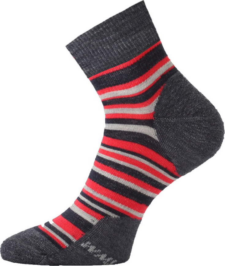 Unisex merino ponožky LASTING proužky Velikost: (42-45) L