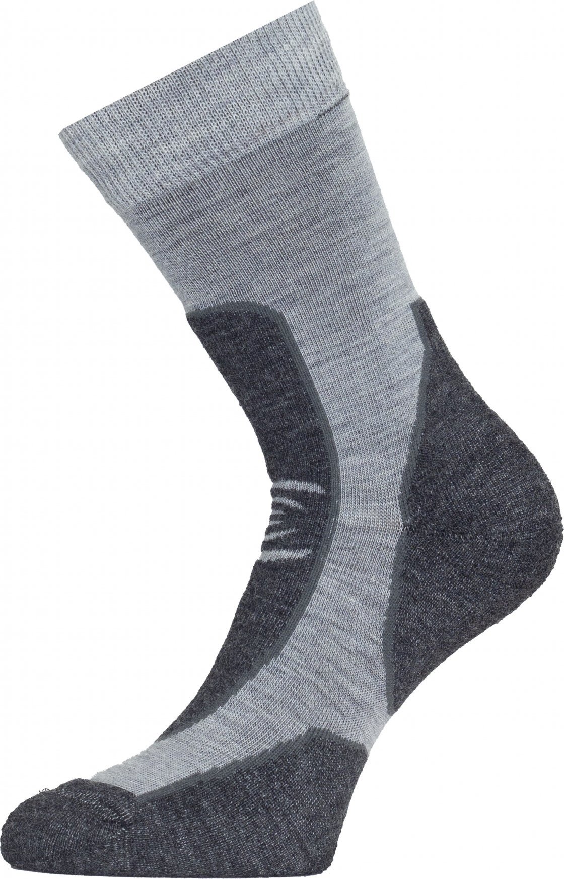 Unisex merino ponožky LASTING šedé Velikost: (38-41) M