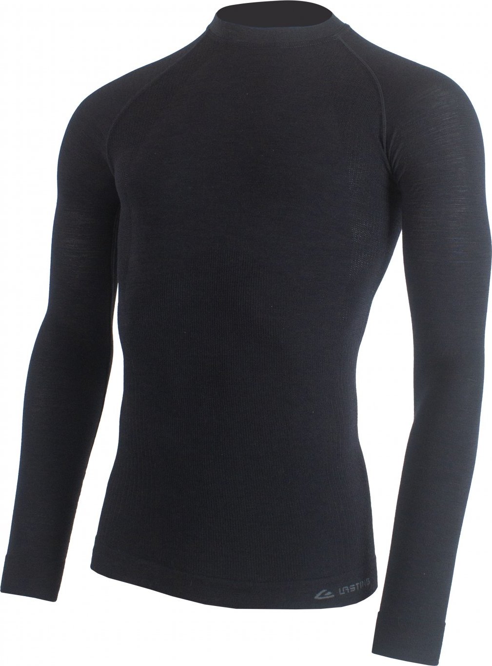 Pánské merino triko LASTING Wapol černé Velikost: 2XL/3XL