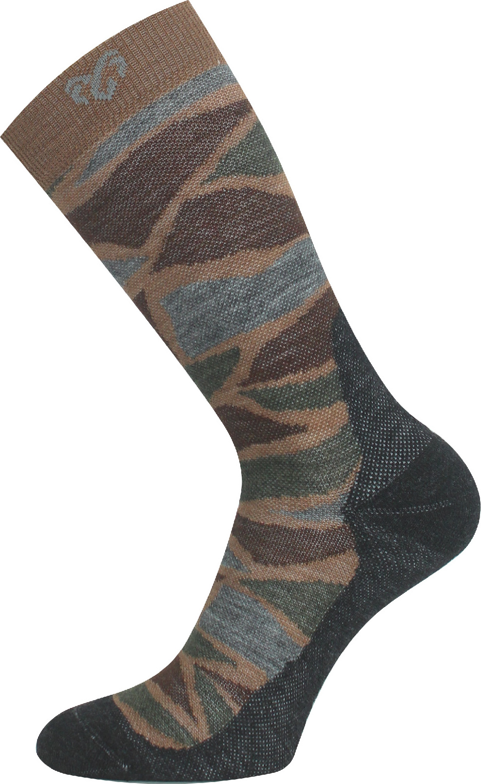 Unisex merino ponožky LASTING Wlj šedé Velikost: (46-49) XL