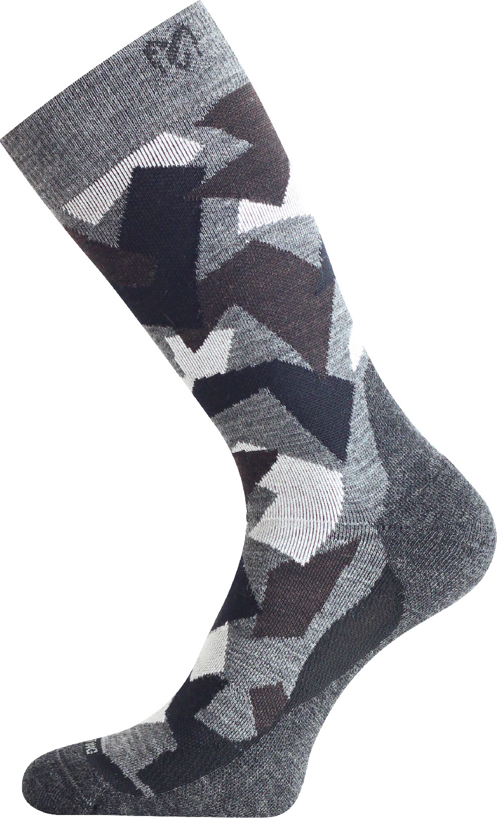 Unisex merino ponožky LASTING Wom černé Velikost: (46-49) XL