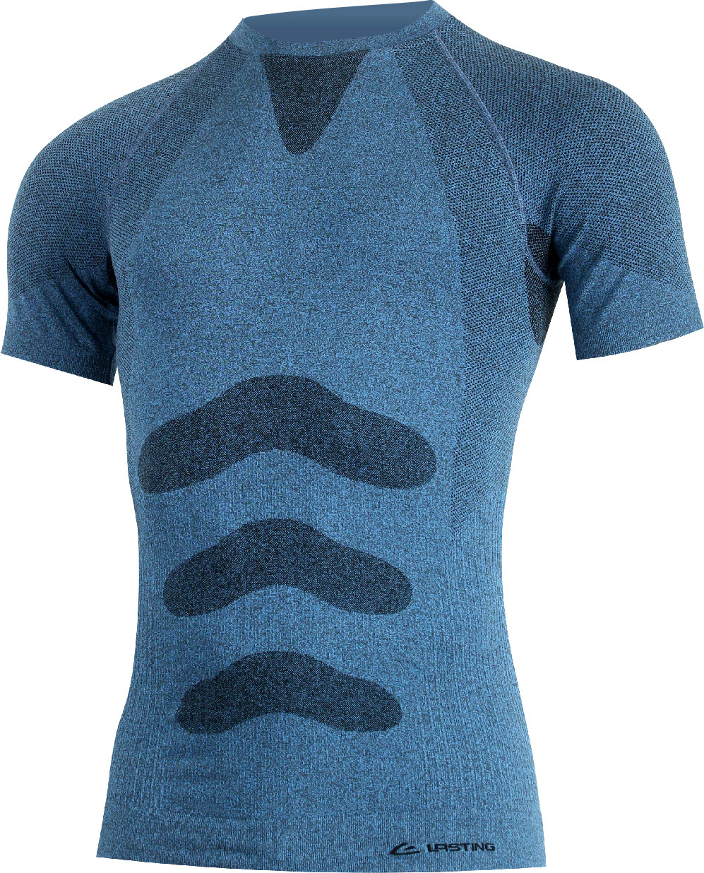 Pánské funkční triko LASTING Abel modré Velikost: 2XL/3XL