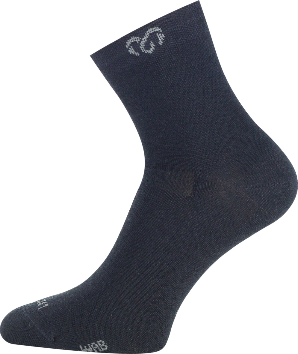 Unisex merino ponožky LASTING Wab modré Velikost: (38-41) M
