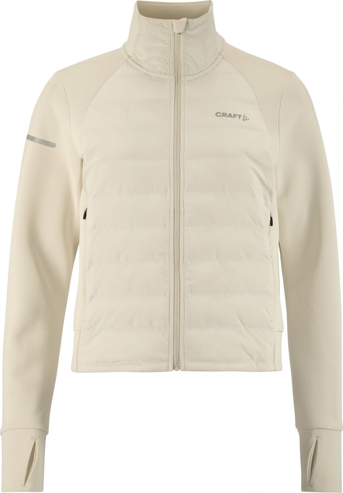 Dámská funkční běžecká bunda CRAFT SubZ 4 - béžová Velikost: XL
