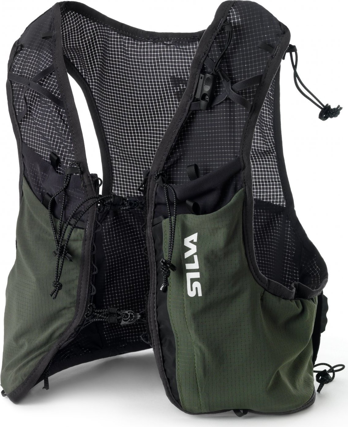 Běžecká vesta SILVA Strive Fly Green L - tmavě zelená Velikost: L