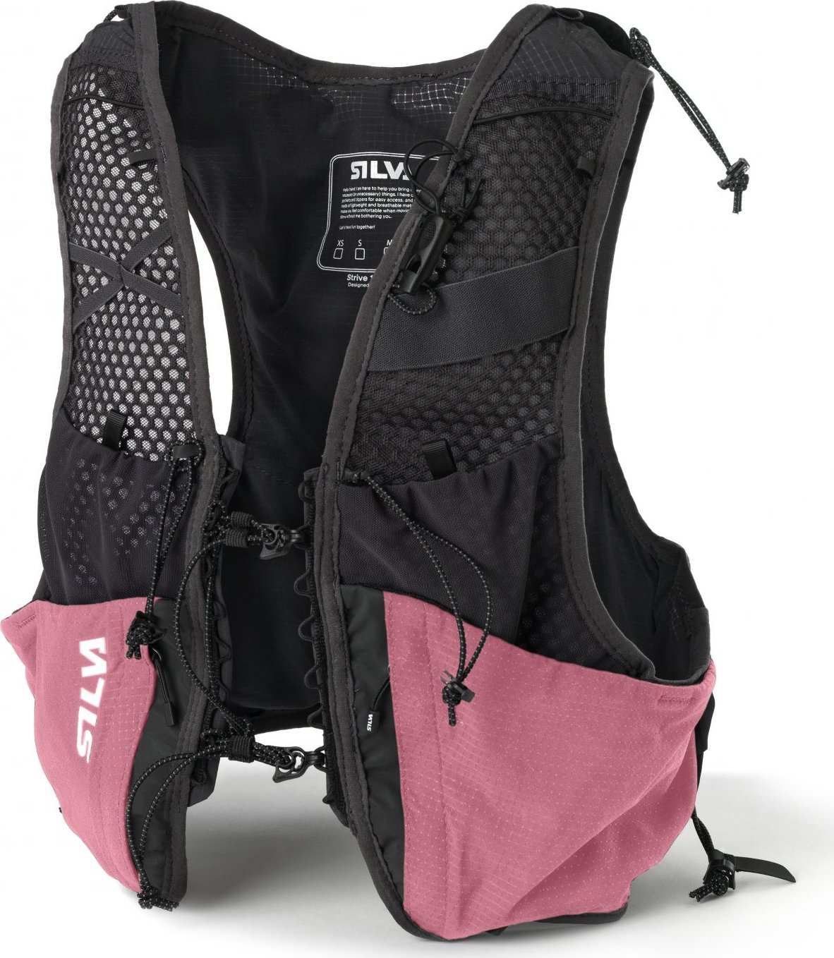 Běžecká vesta SILVA Strive 10 Rose  L - růžová Velikost: L