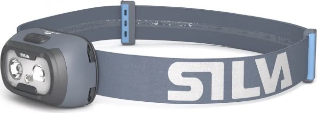 Čelovka SILVA Seek 420 Stormy Sky - světle modrá Velikost: UNI