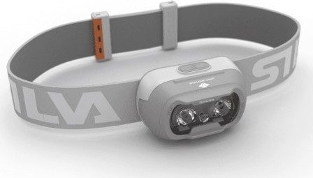 Čelovka SILVA Seek 450 Recharge Whiteout - bílá Velikost: UNI