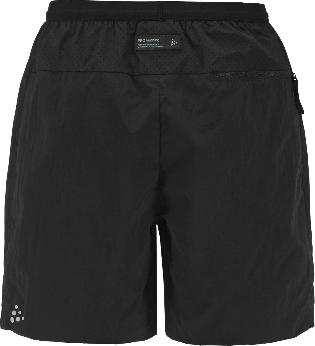 Pánské běžecké šortky CRAFT SubZ 4 - černá Velikost: XXL