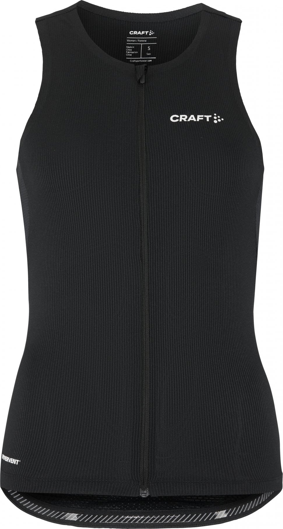 Dámský cyklistický nátělník CRAFT ADV Endur - černá Velikost: L