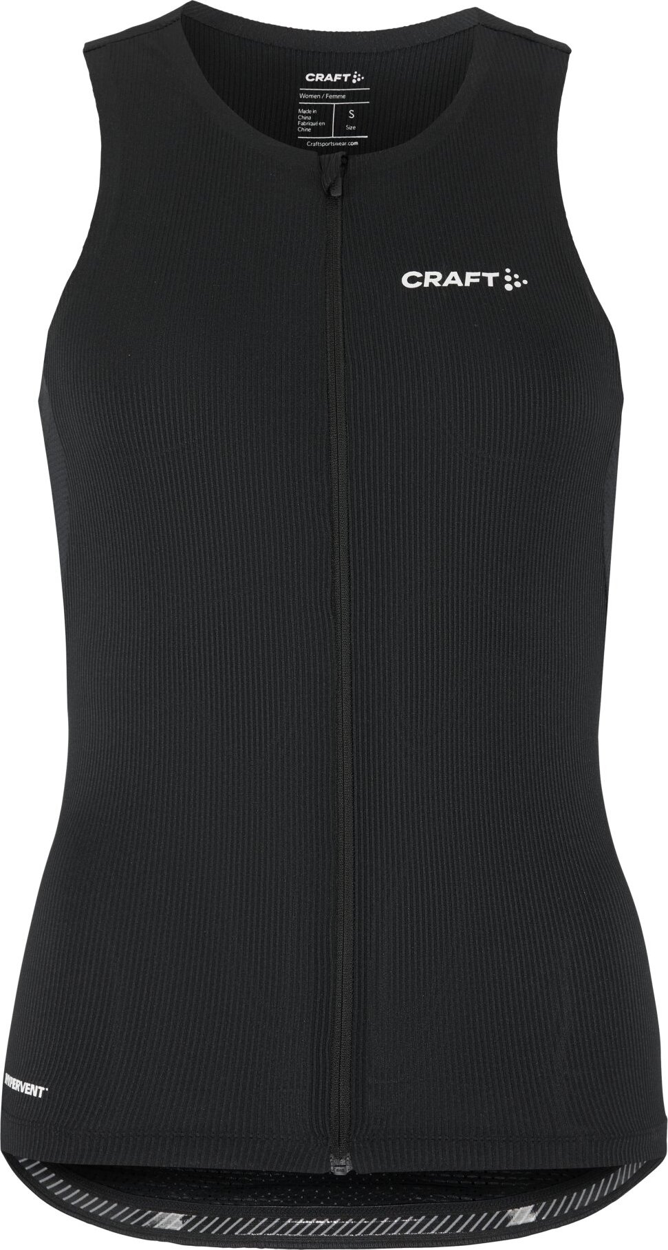 Dámský cyklistický nátělník CRAFT ADV Endur - černá Velikost: XL