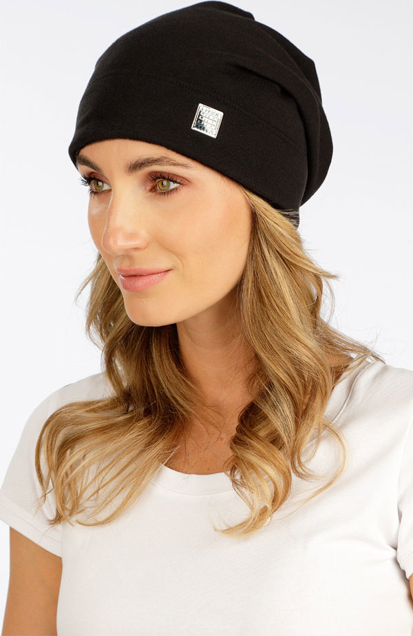 Unisex čepice LITEX černá Barva: černá, Velikost: UNI