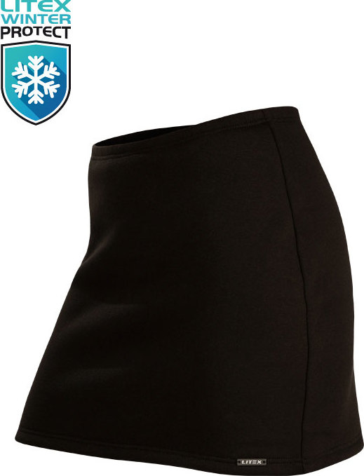 Zateplený bederní pás LITEX černý Barva: černá, Velikost: L