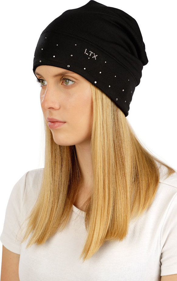 Unisex zimní čepice LITEX černá Barva: černá, Velikost: UNI