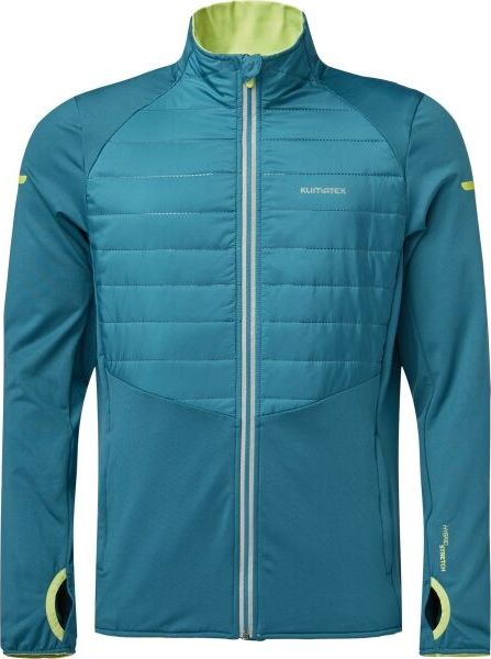 Pánská hybridní mikina KLIMATEX Asogi1 tmavě modrá Velikost: 2XL