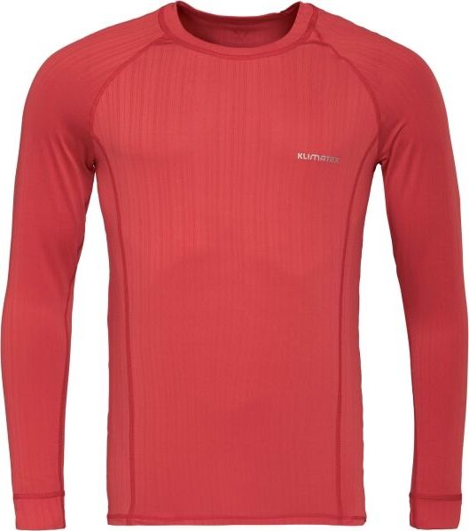 Pánské funkční triko KLIMATEX Krystof1 červená Velikost: L
