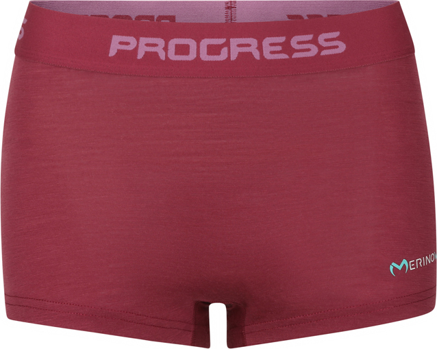 Dámské merino boxerky PROGRESS ostružinová Velikost: XL