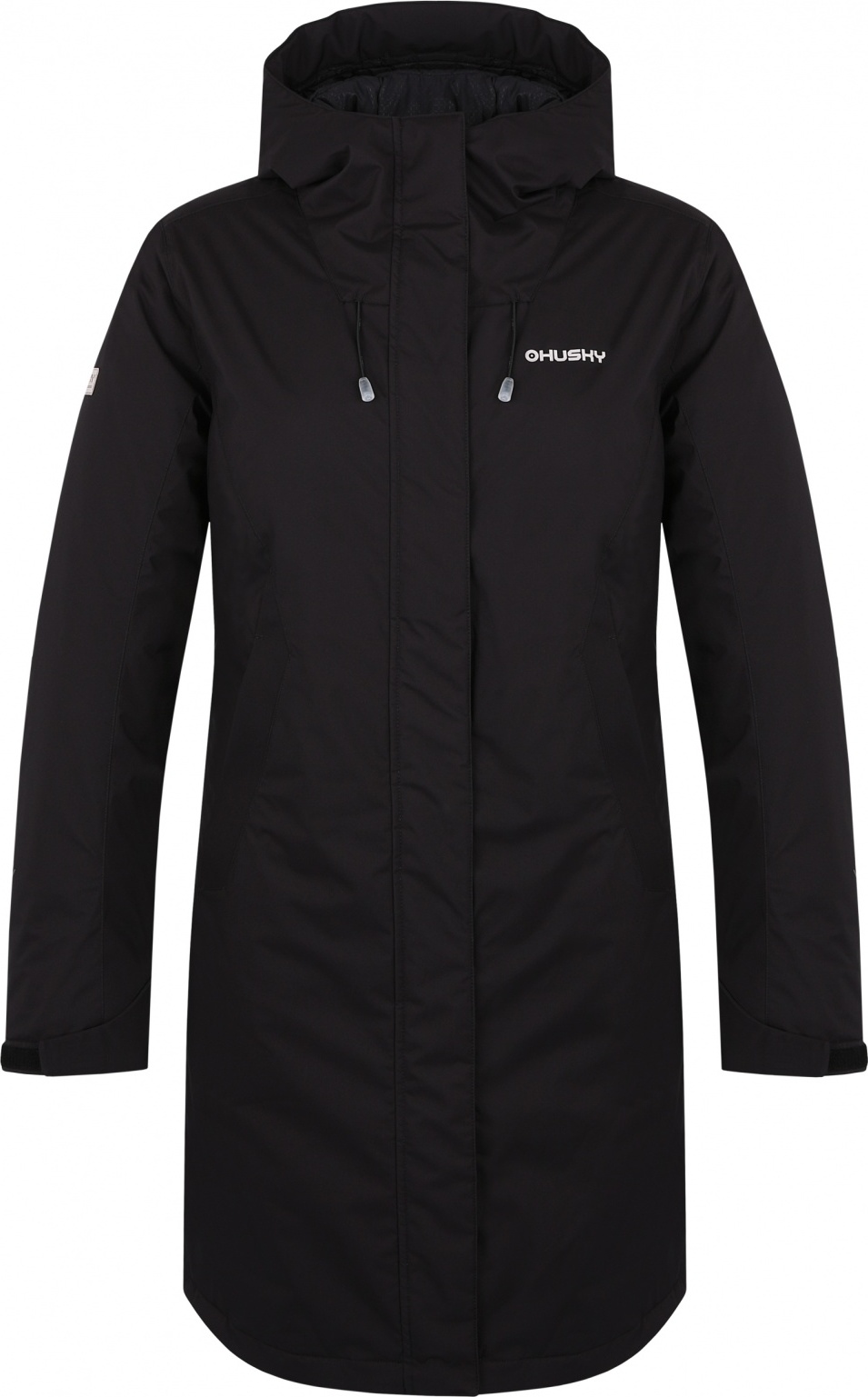 Dámský hardshellový plněný kabát HUSKY Narvik L černý Velikost: M