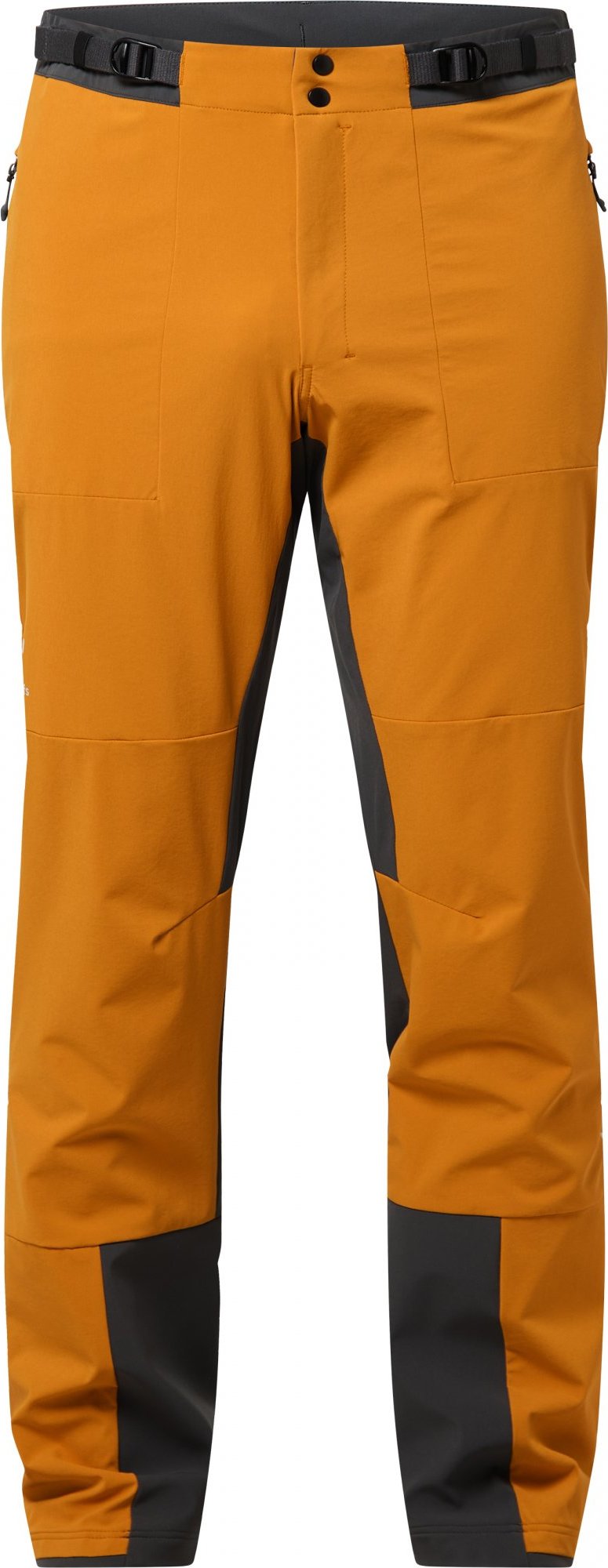 Pánské softshellové kalhoty Haglöfs L.I.M Quiver - žlutá Velikost: XS