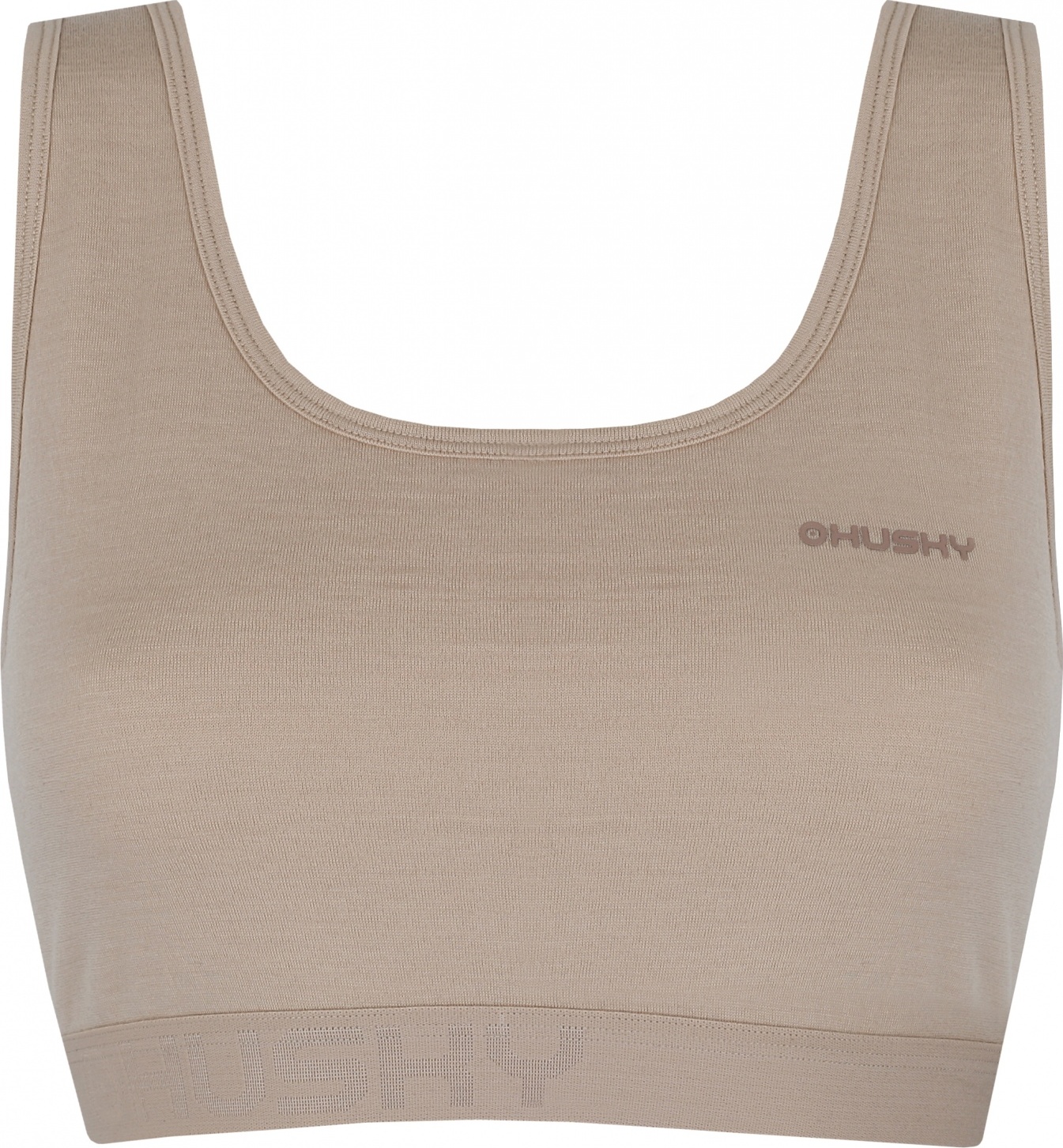 Dámská merino podprsenka HUSKY Mebra béžová Velikost: XL