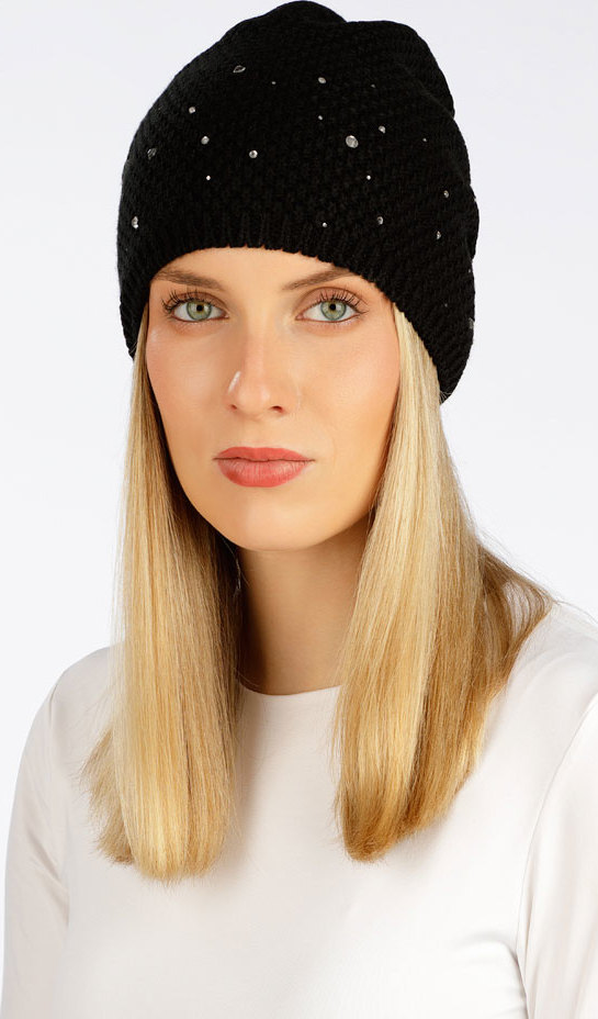 Pletená čepice LITEX černá Velikost: UNI