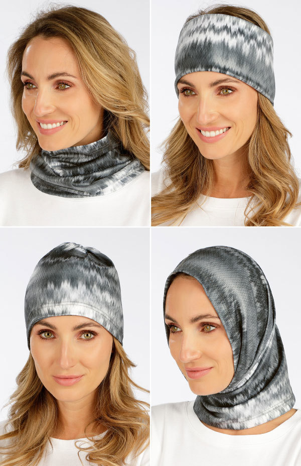 Termo multifunkční šátek LITEX šedý Velikost: UNI