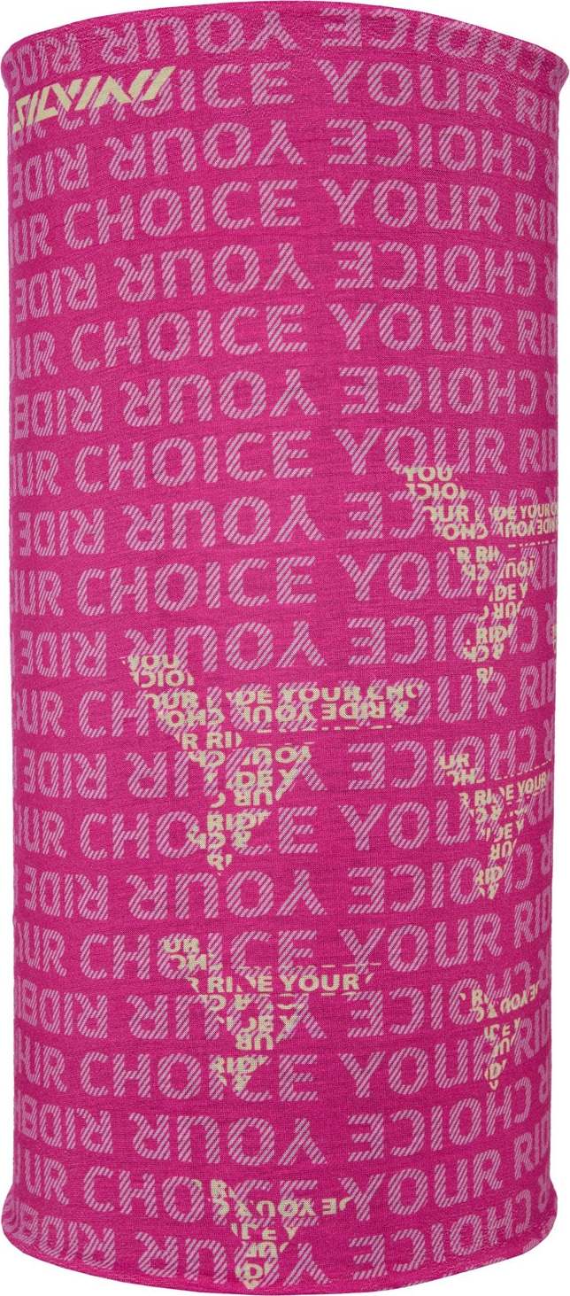 Unisex nákrčník SILVINI Motivo růžová Velikost: onesize