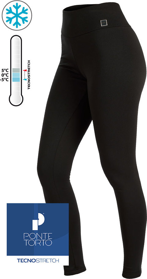 Dámské zateplené legíny LITEX černé Barva: černá, Velikost: L