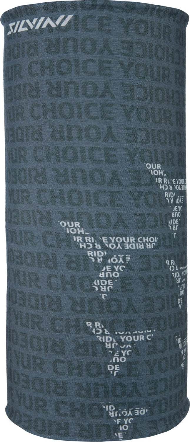 Unisex nákrčník SILVINI Motivo šedá Velikost: onesize