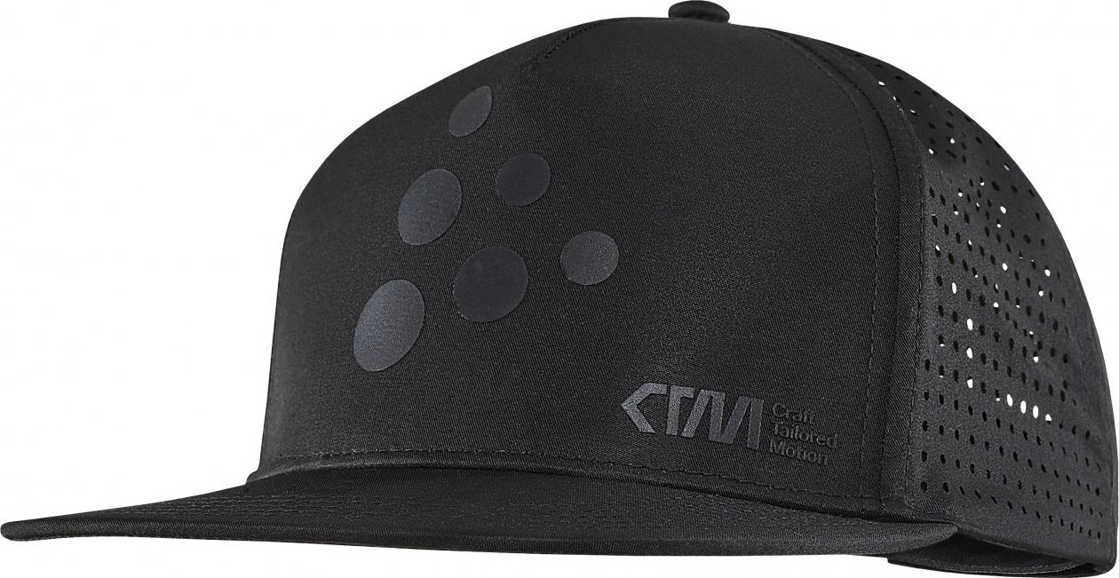 Běžecká kšiltovka CRAFT CTM Distance Tech Trucker - černá Velikost: UNI