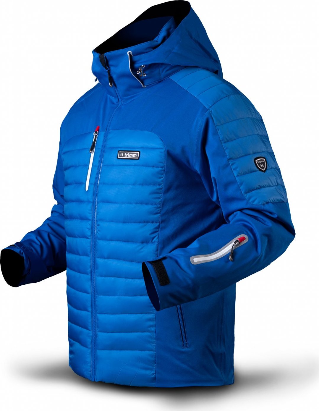 Pánská lyžařská bunda TRIMM Slider modrá Barva: jeans blue, Velikost: S