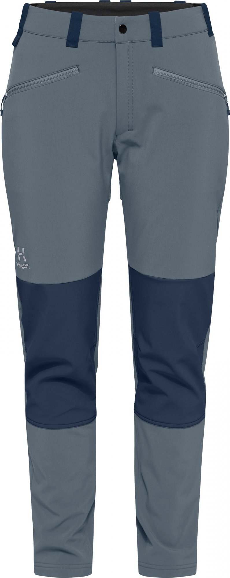 Dámské softshellové kalhoty Haglöfs Chilly softshell - modrá Velikost: 36
