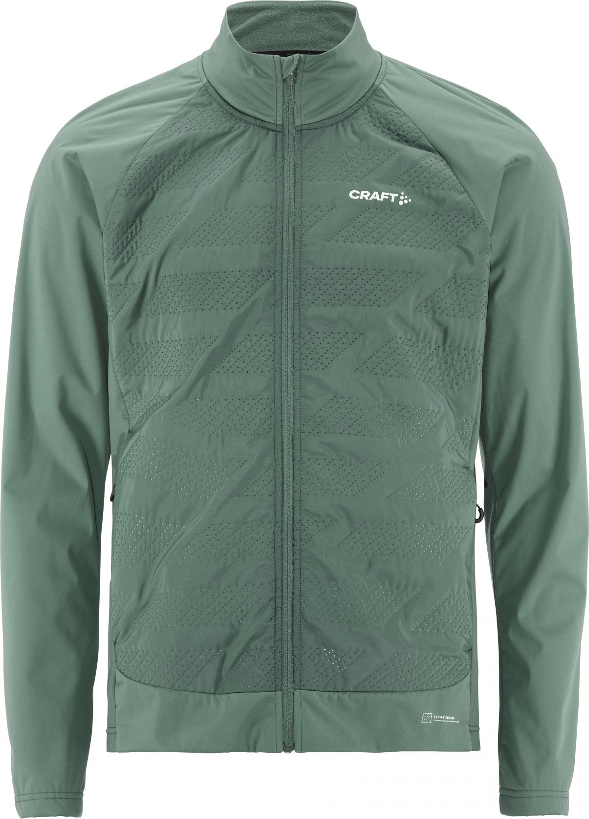 Pánská běžkařská bunda CRAFT ADV Nordic Training Speed 2 - zelená Velikost: M