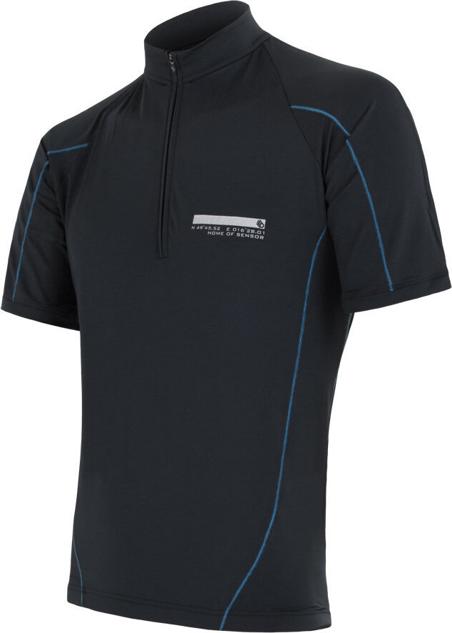 Pánský cyklodres SENSOR Cyklo entry černá Barva: černá, Velikost: M