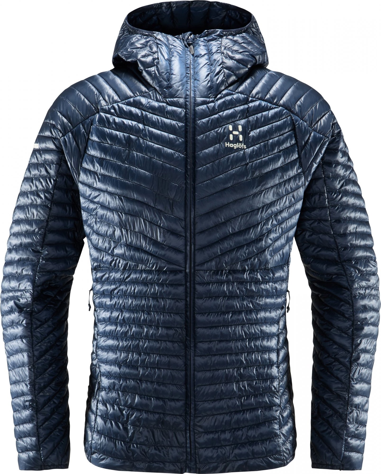 Pánská ultralehká bunda Haglöfs L.I.M Mimic Hood - tmavě modrá Velikost: M