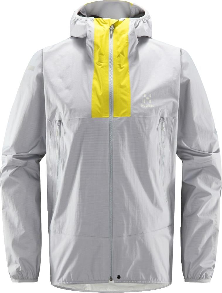 Pánská sbalitelná bunda Haglöfs L.I.M Proof - šedá Velikost: XL