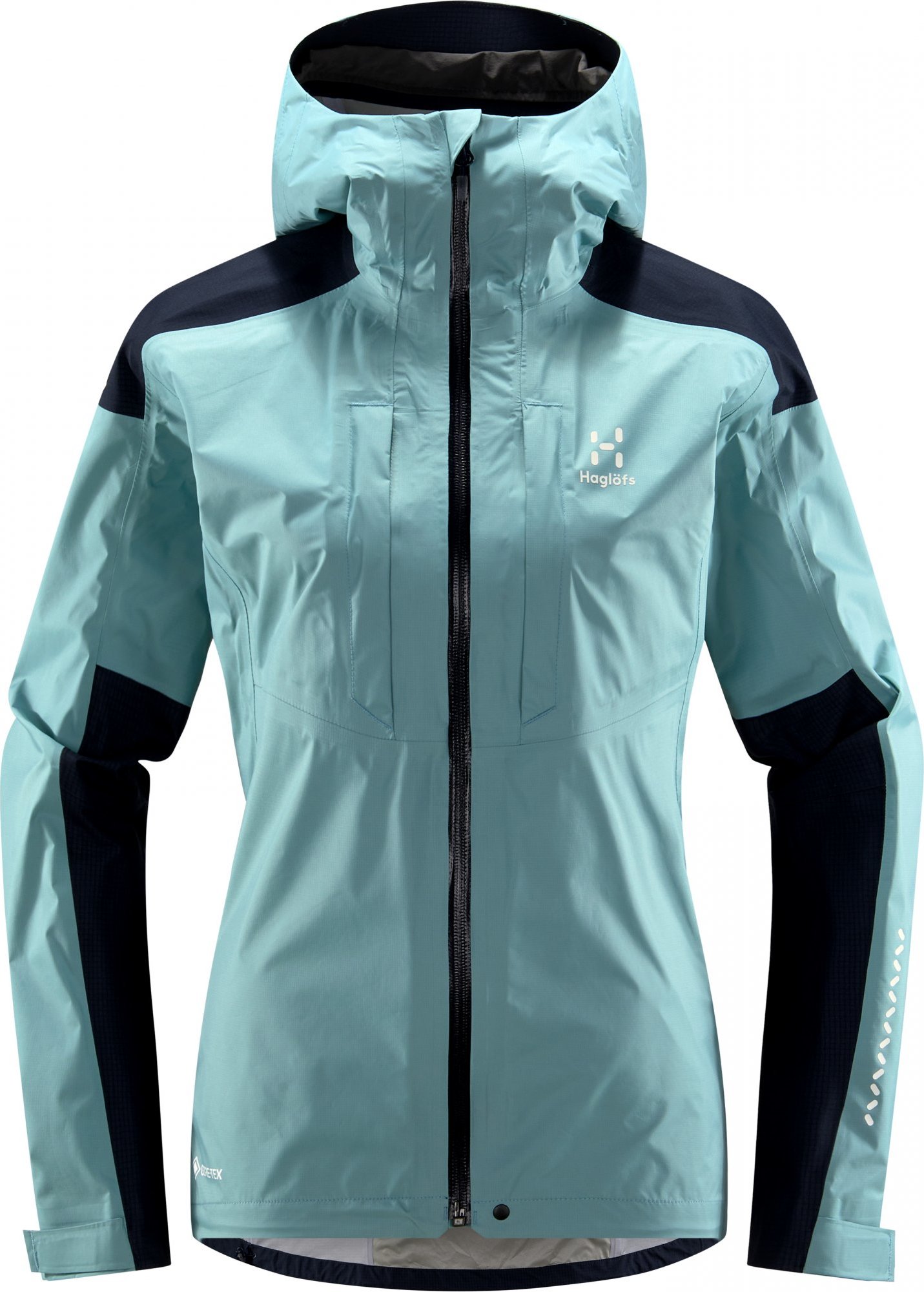 Dámská outdoorová bunda Haglöfs L.I.M Rugged GTX - modrá Velikost: XS