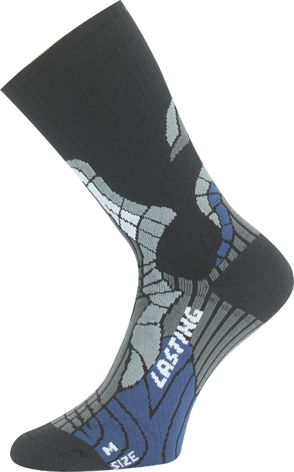 Lyžařské podkolenky LASTING Sci černé Velikost: (38-41) M