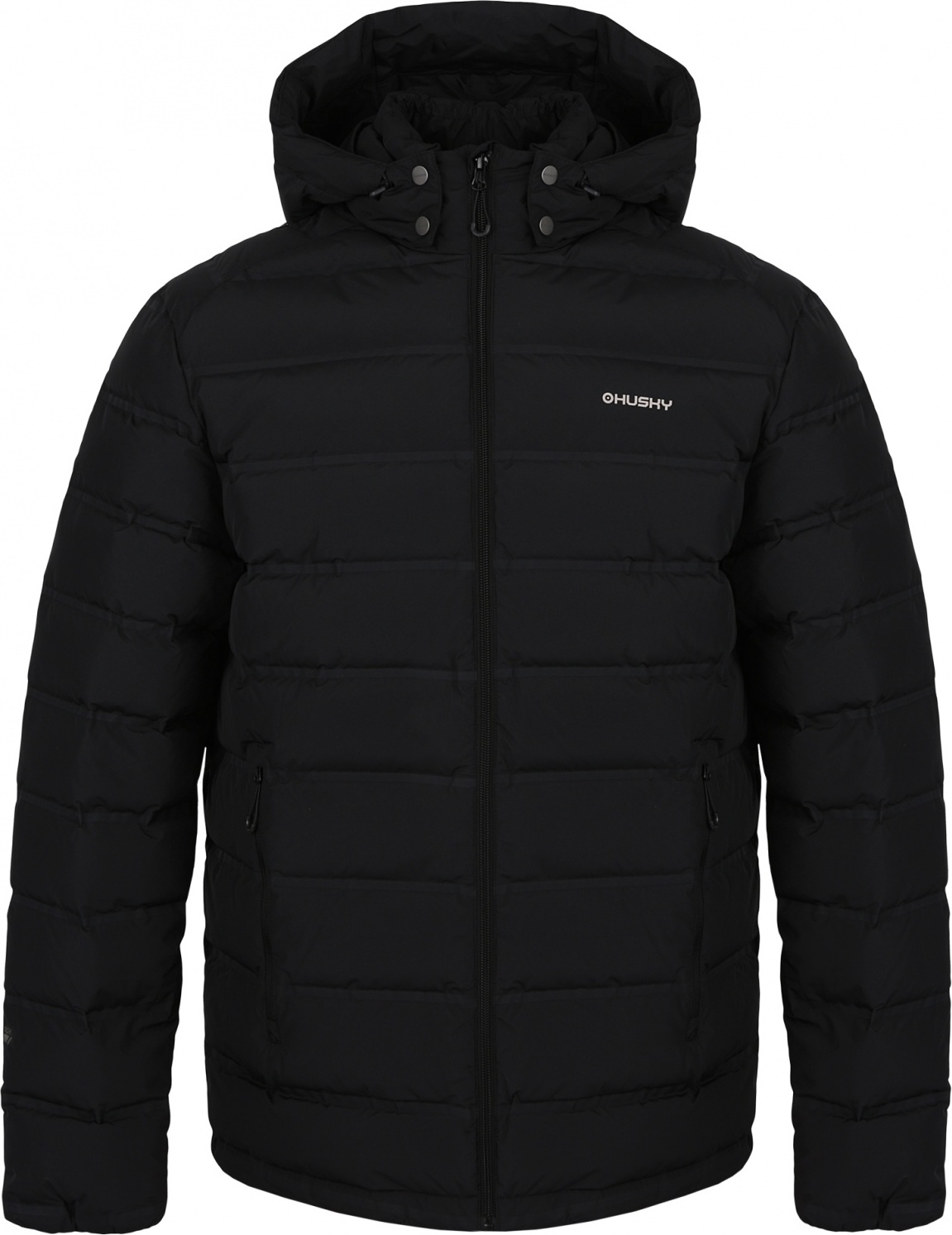 Pánská péřová bunda HUSKY Donnie M černá Velikost: XXL