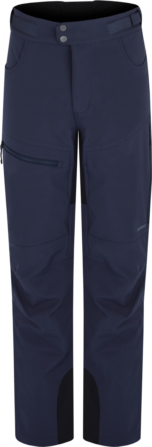 Pánské softshellové kalhoty HUSKY Keson M modré Velikost: M