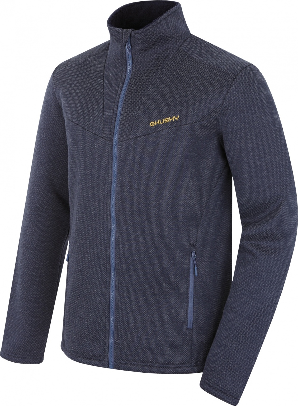 Pánský svetr na zip HUSKY Akra M modrý Velikost: L