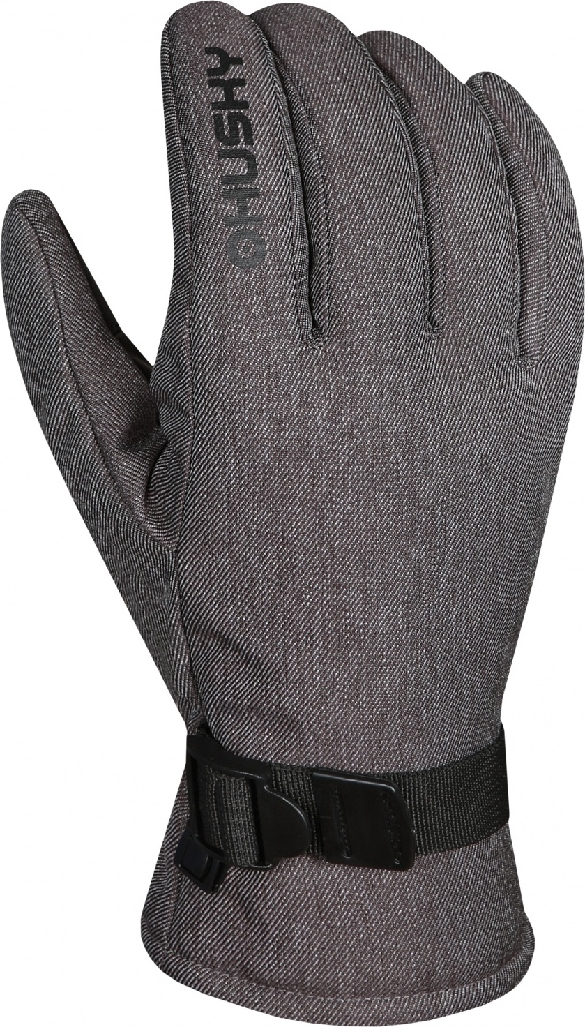 Unisex lyžařské rukavice HUSKY Elix šedé Velikost: L