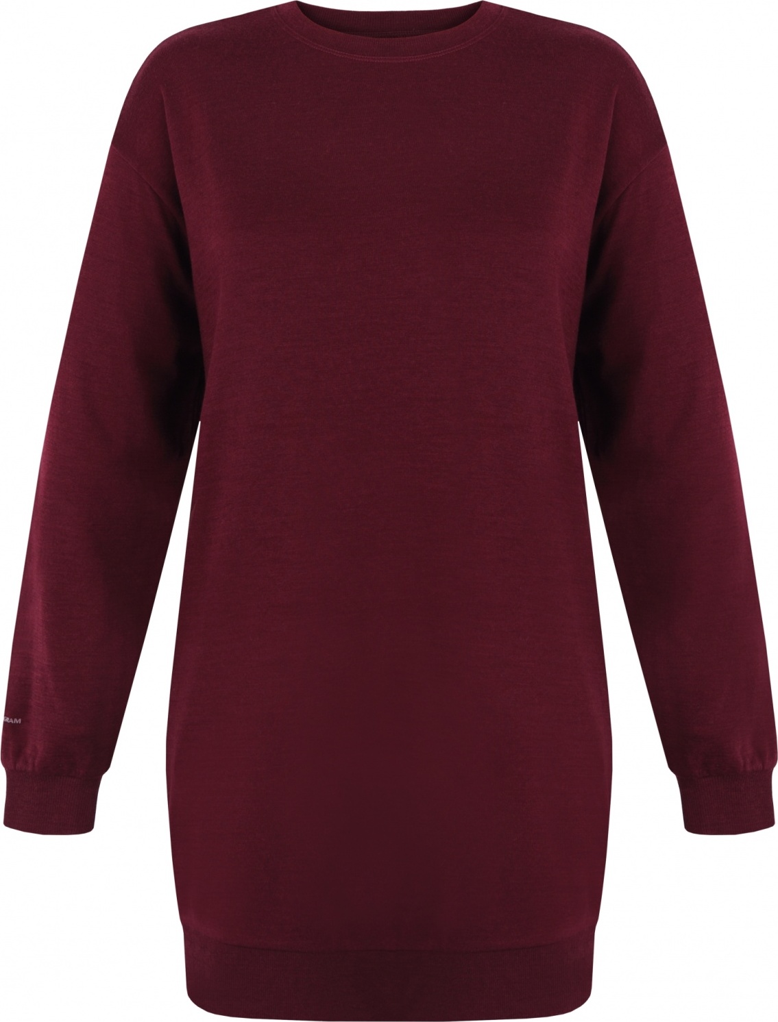 Dámská merino mikina HUSKY Mety L červená Velikost: XXL