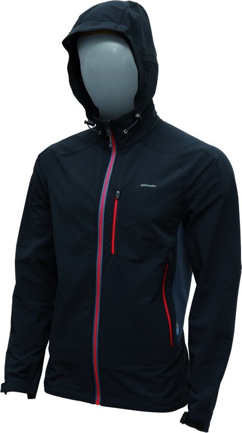 Unisex softshellová bunda PINGUIN Cascade černá Barva: black, Velikost: M