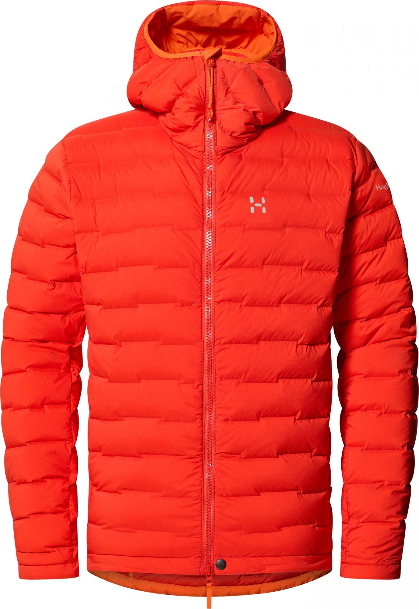 Pánská péřová bunda Haglöfs Spitz Down - oranžová Velikost: M
