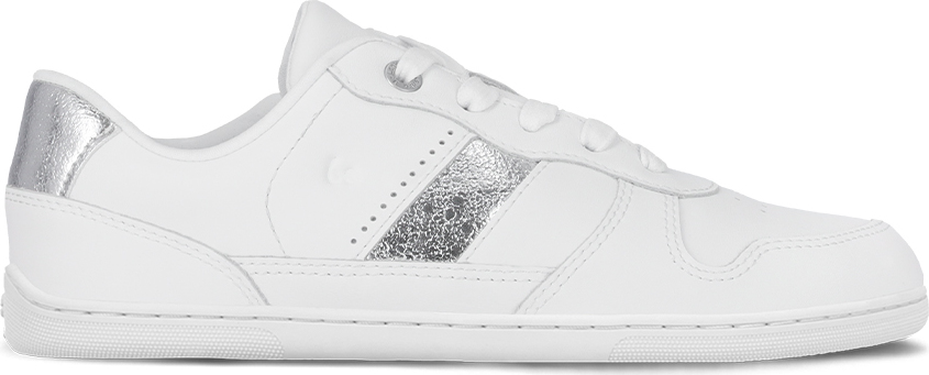 Barefoot tenisky BE LENKA Cellestia bílo-stříbrná Velikost: 42